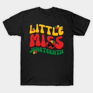 Little Miss Juneteenth T-Shirt